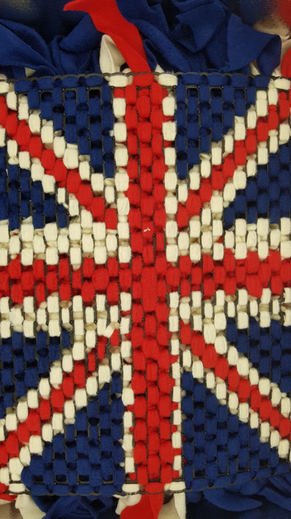 Union Jack snuffle mat