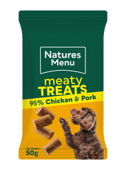 Natures Menu Treats  - Chicken and Pork - 50g