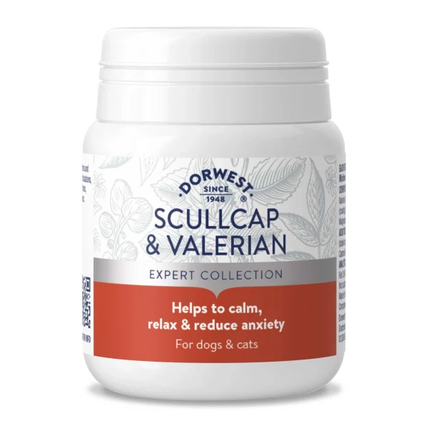 Dorwest Herbs - Scullcap and Valerian - 100 Tablets