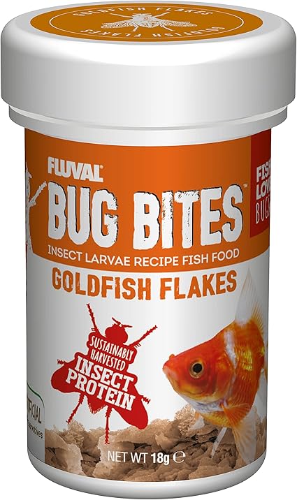 Fluval Bug Bites Goldfish Flakes  - 45g