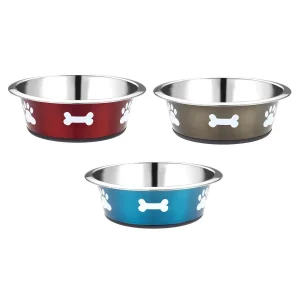 Classic Posh Paws Stainless Steal Dog Bowl