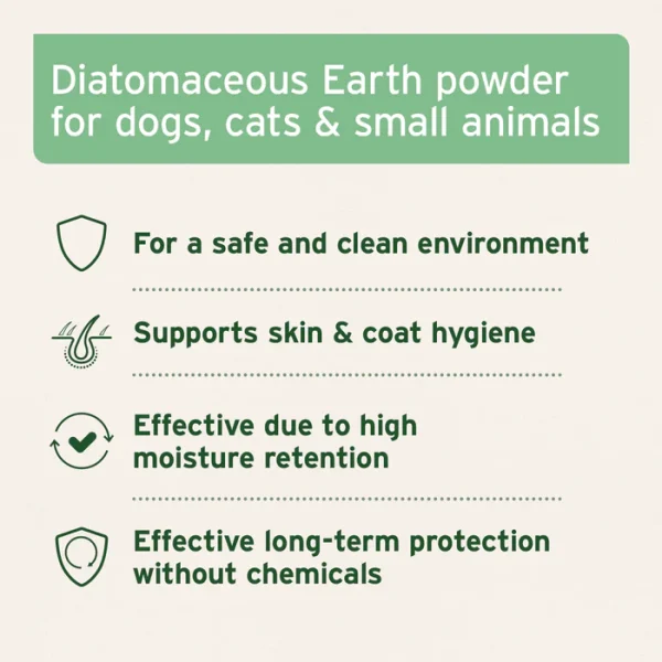 Aniforte Diatomaceous Earth Powder  - 50g Parasite Treatment and Prevention - Image 3