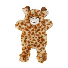 Ancol Playtime Soft and Silent Giraffe Floppet Toy