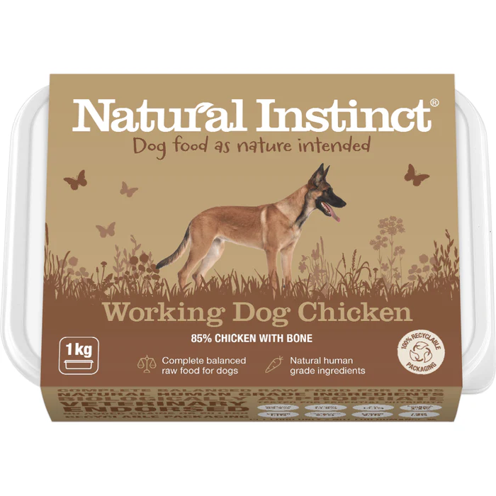 Natural Instinct Working Dog Chicken - 1kg