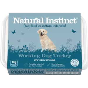 Natural Instinct Working Dog Turkey - 1kg