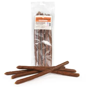 JR Pet Products British Premium Chicken Sausage  - pk 5