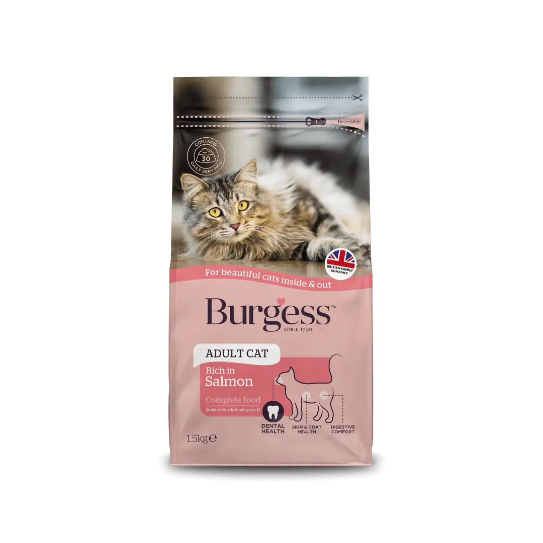 Burgess Cat Biscuits - Scottish Salmon 1.5kg