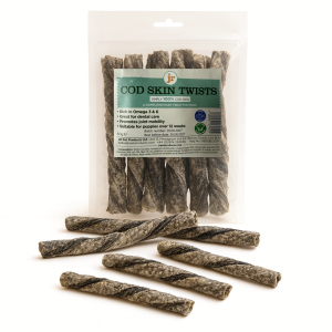 JR Pet Products Cod Skin Twists - 60g