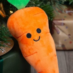 Katie - Mini Carrot Festive Dog Toy