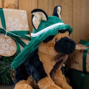 Ancol - Wolfgang German Shepherd Festive Dog Toy