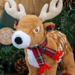 Ancol Stanley Stag  - Festive Dog Toy